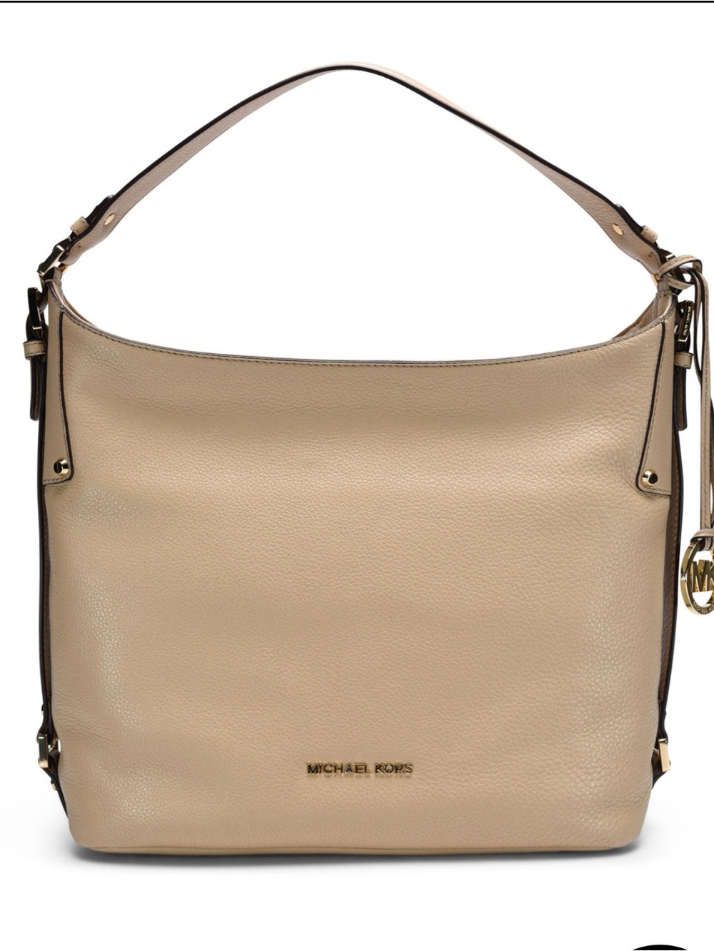 Michael Kors Lillie Large Zip Leather Hobo Bag